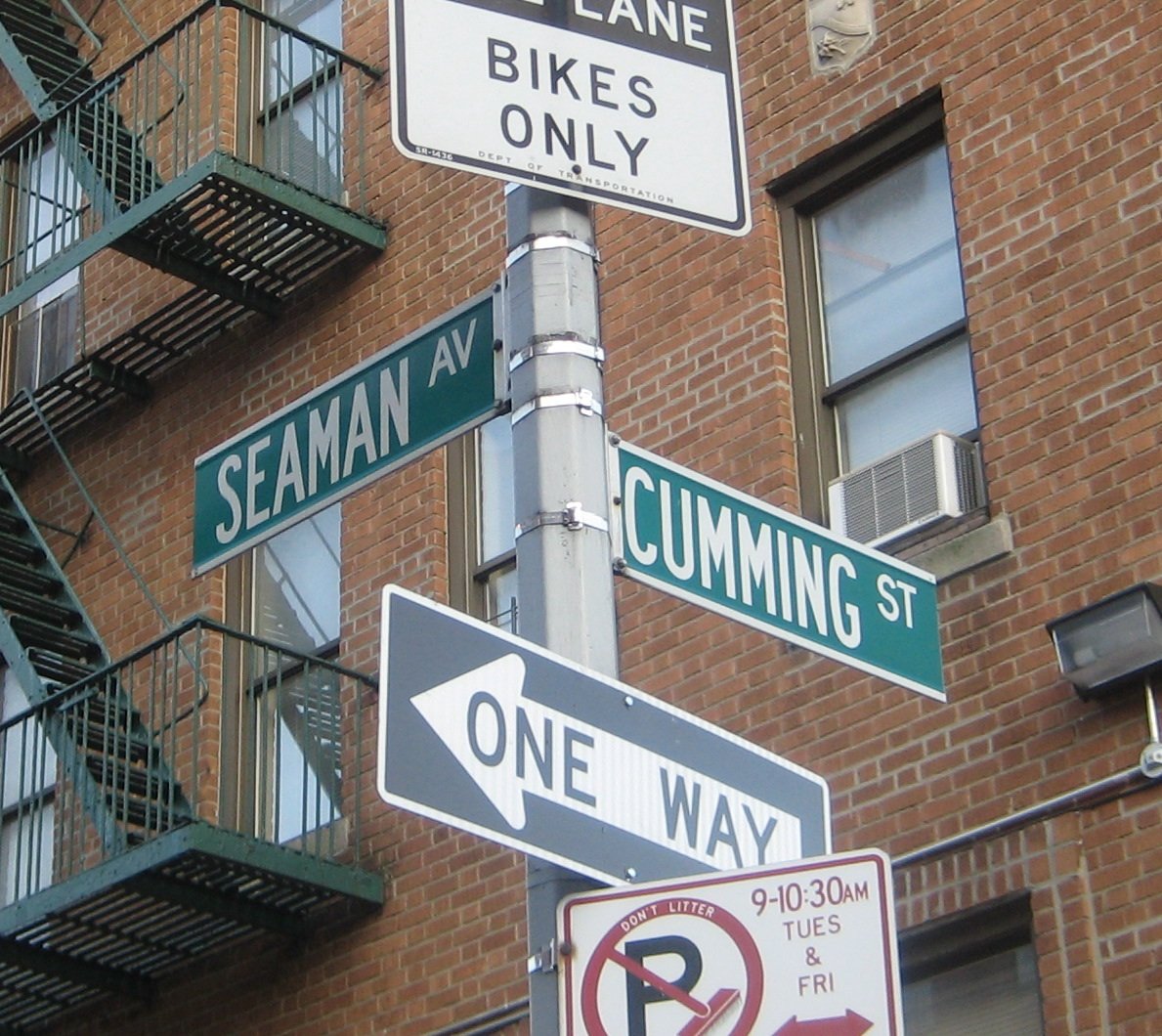 Seaman Avenue District, NY - Seaman Avenue | Ephemeral New York
